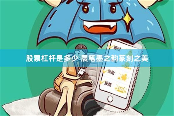股票杠杆是多少 展笔墨之韵篆刻之美