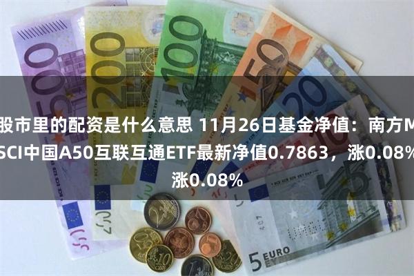 股市里的配资是什么意思 11月26日基金净值：南方MSCI中国A50互联互通ETF最新净值0.7863，涨0.08%