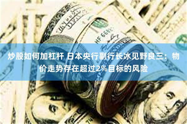 炒股如何加杠杆 日本央行副行长冰见野良三：物价走势存在超过2%目标的风险