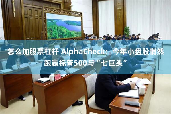 怎么加股票杠杆 AlphaCheck：今年小盘股悄然跑赢标普500与“七巨头”
