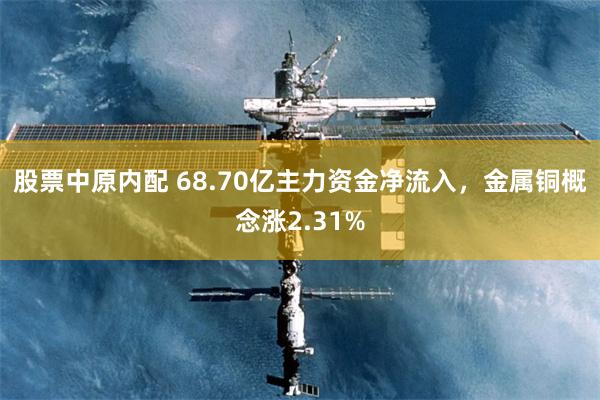 股票中原内配 68.70亿主力资金净流入，金属铜概念涨2.31%