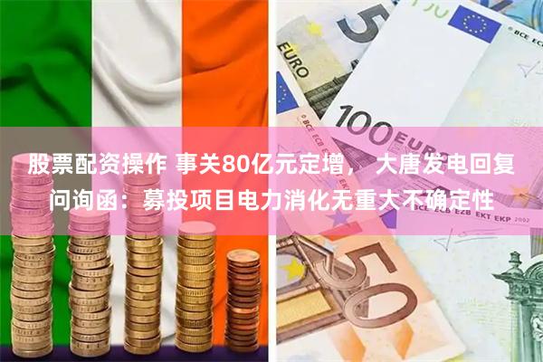 股票配资操作 事关80亿元定增， 大唐发电回复问询函：募投项目电力消化无重大不确定性